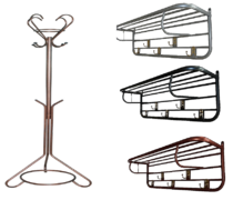 Полки-вешалки, стойки в прихожую